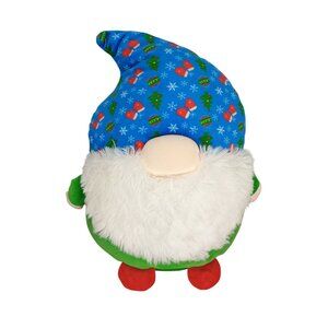 Christmas Gnome‎ Plush Stuffed Toy 12" By Hug & Luv